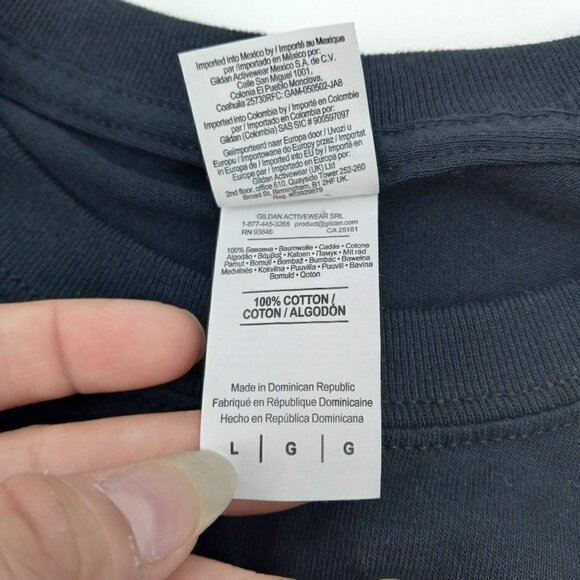 Lenny Cooper Dirtified Graphic Band Tee T-Shirt Black Crewneck Cotton Unisex L - Picture 5 of 8